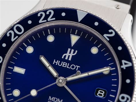 Hublot Classic MDM Greenwich Mean Time Quartz Ref.